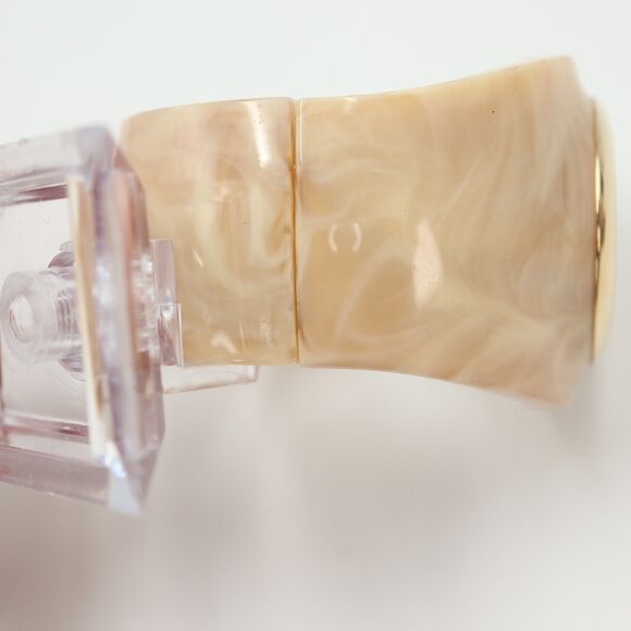 Caravelle New York Womens Gold Tone Pearl Plastic Bangle 44L136 w New Battery main image 4